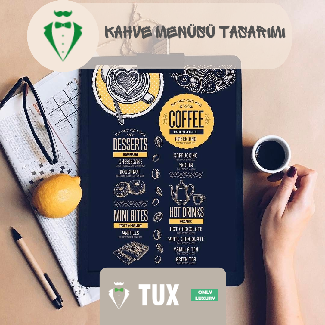 Kahve Menüsü Tasarımı