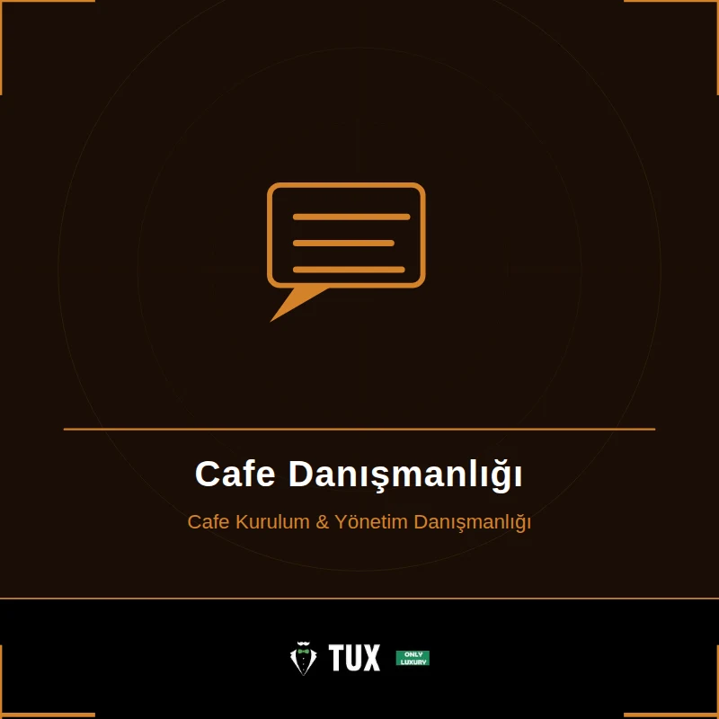 Cafe Danışmanlığı