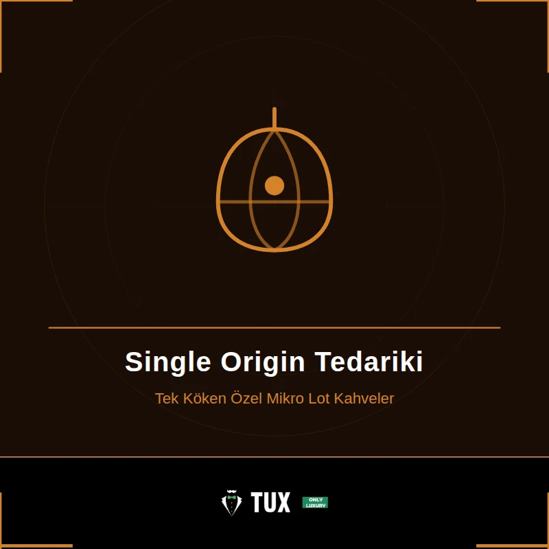 Single Origin Tedariki