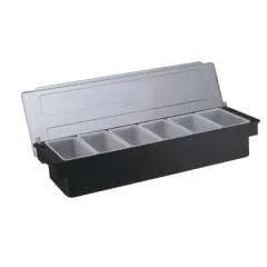 6’LI POLİCARBON KAPAKLI BAR KONTEYNER (50x16x9)