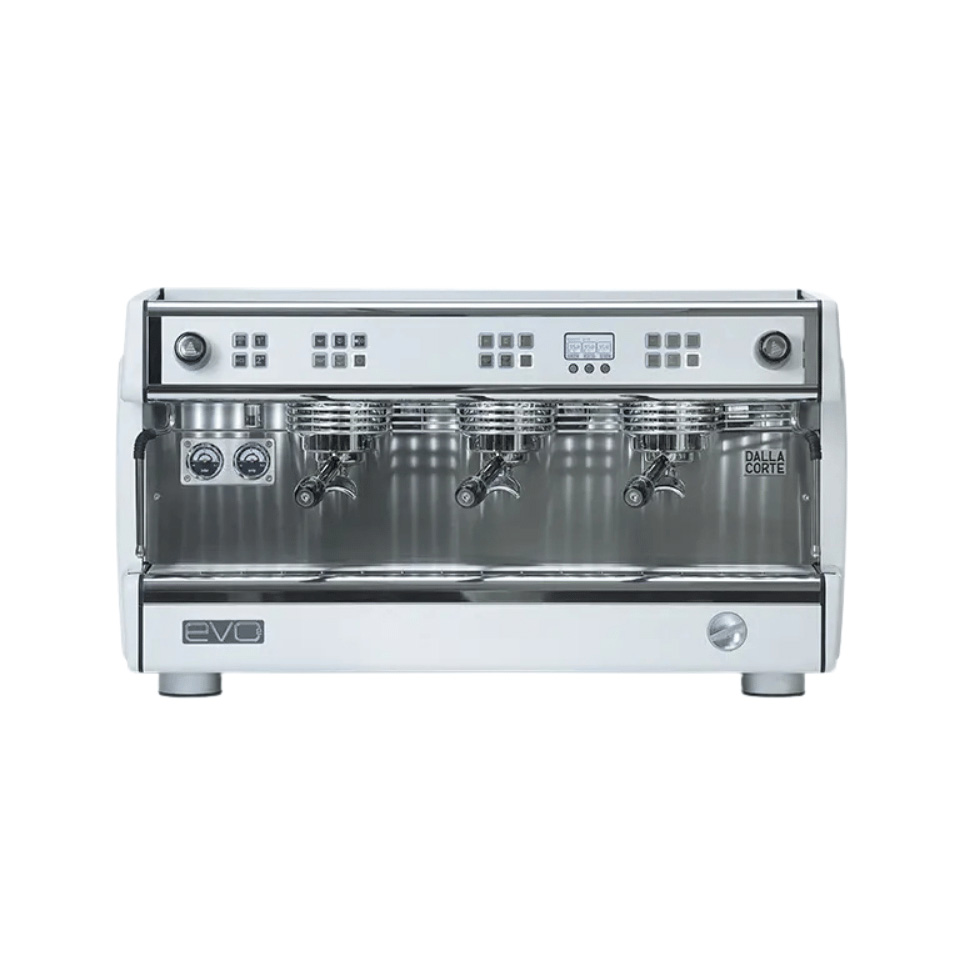 Dalla Corte EVO HV 3 Gruplu Espresso Kahve Makinesi, Beyaz