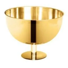 ÇELİK PUNCH KASE ALTIN 20*H20 CM