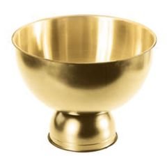 ÇELİK PUNCH KASE ALTIN  24*H22 CM