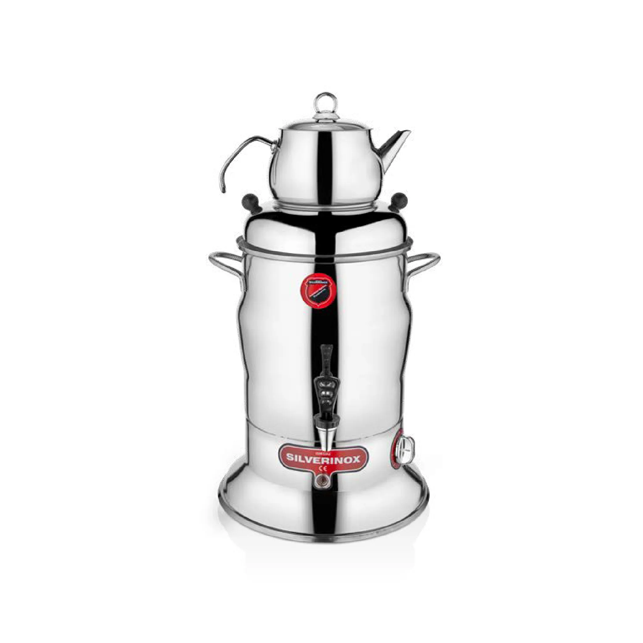 Işıkgaz Silver 2200-1 Elektrikli 7 Litre Çay Semaveri, Tek Demlikli