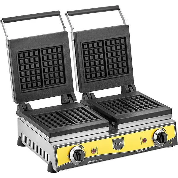 Remta W14 Çiftli Kare Model Waffle Makinesi Elektrikli