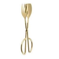 SERVİS MAKASI 26cm ALTIN